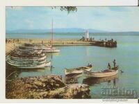 Картичка  България  Приморско Пристанището 1*