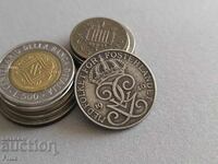 Mонета - Швеция - 5 йоре | 1946г.