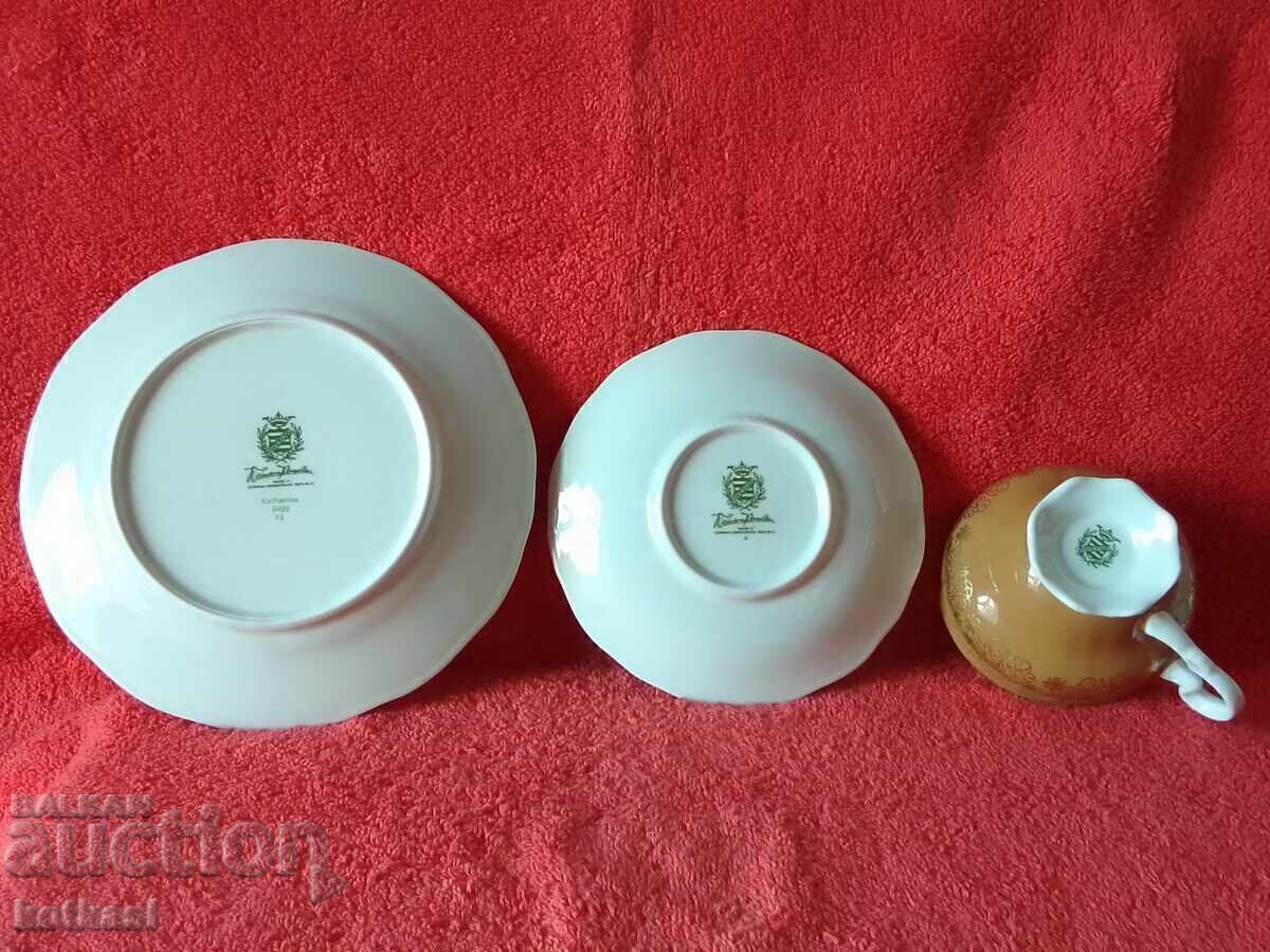 Auction  WEIMAR Katharina - Cup, 2 Plates Germany GDR