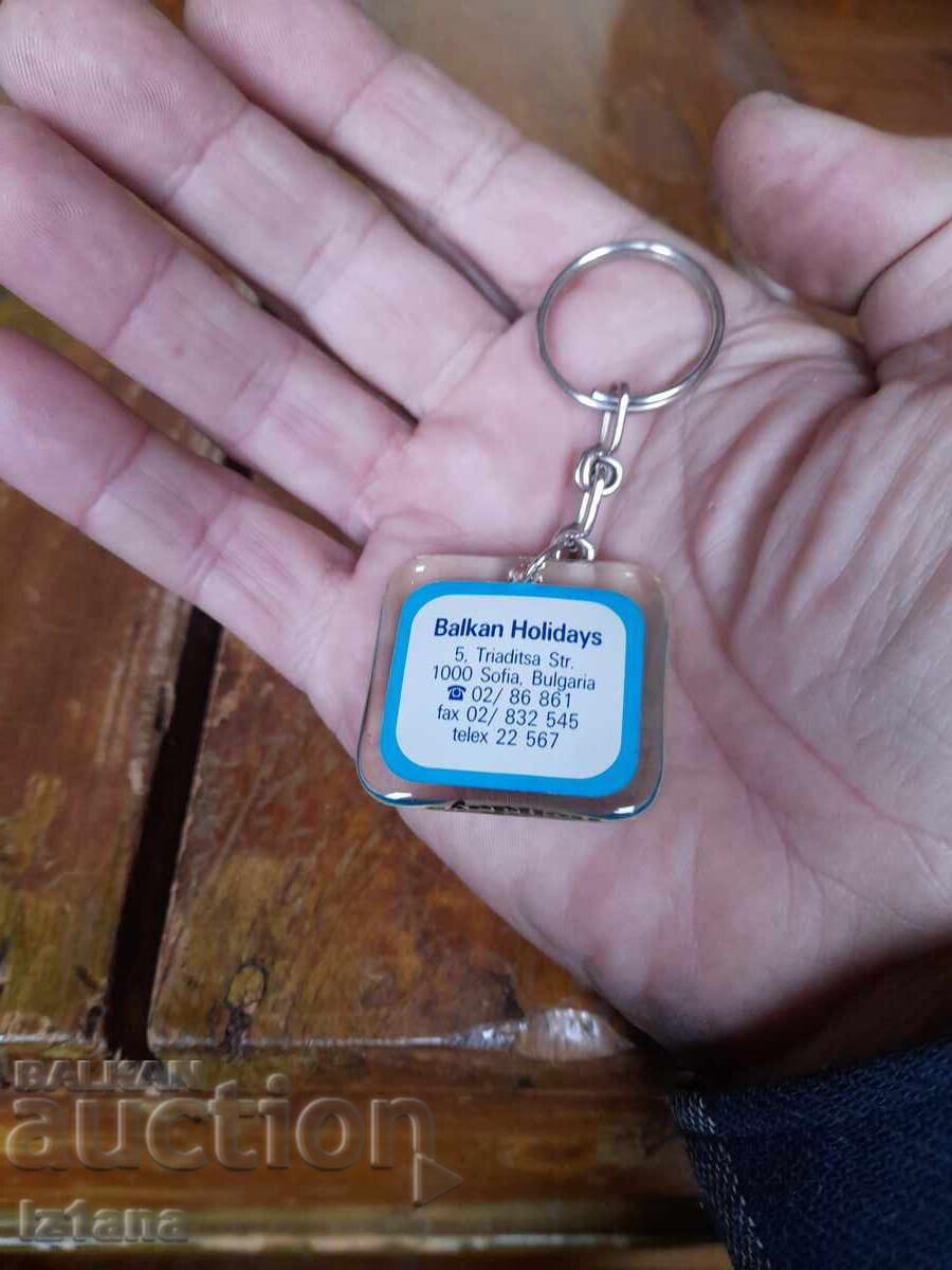 Auction Keychain Balkan Holydays Auction Keychain Balkan Holydays