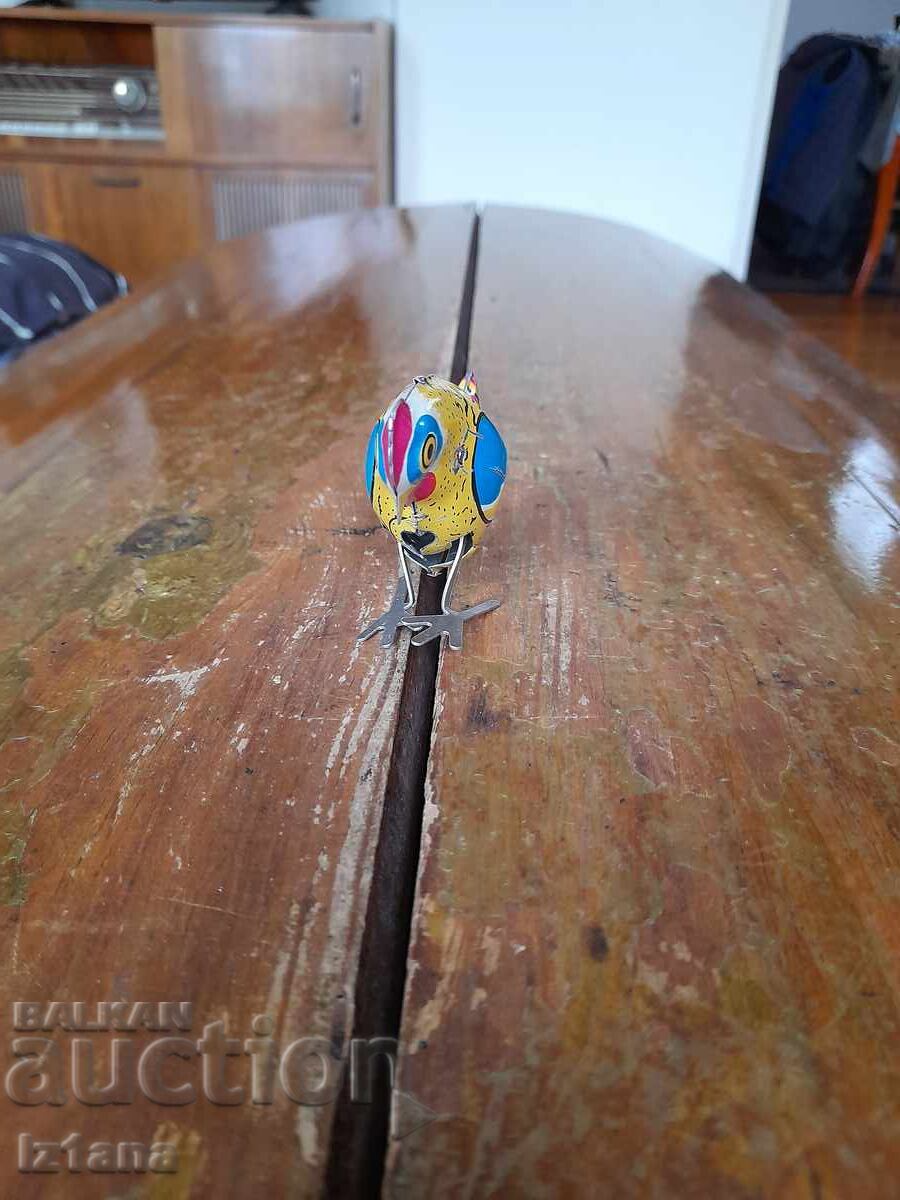 Cocoș metalic vechi, sărind cu preț 33.00 BGN | € 16.87