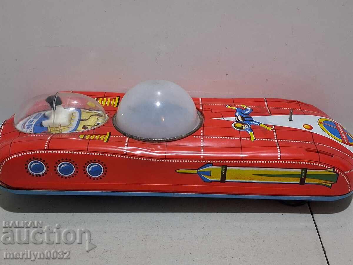 Ламаринена играчка луноход звездолет космически кораб СССР с цена 79.00 лв. | € 40.39 Ламаринена играчка луноход звездолет космически кораб СССР с цена 79.00 лв. | € 40.39