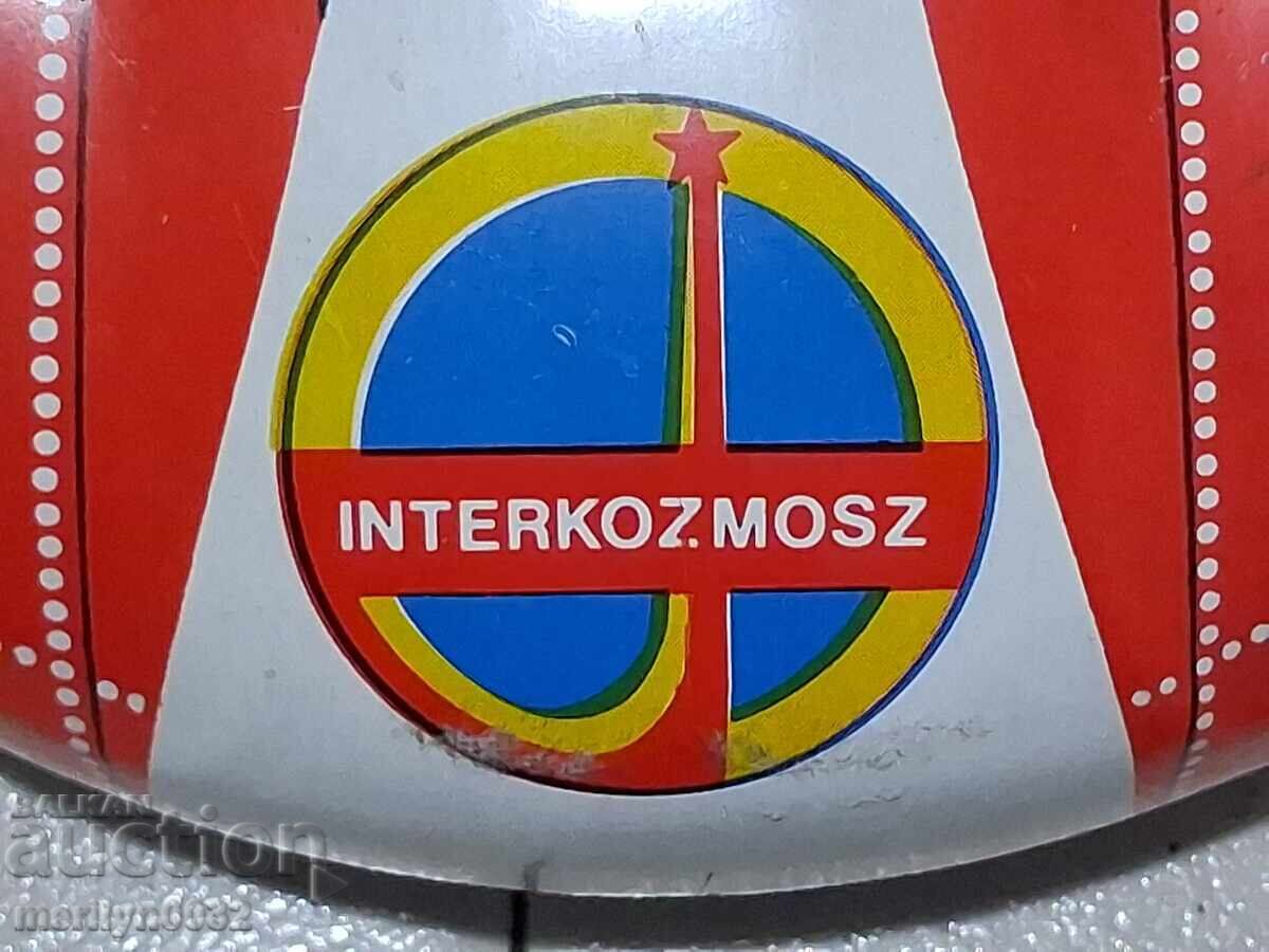 Ламаринена играчка звездолет космически кораб Интеркосмос - 6