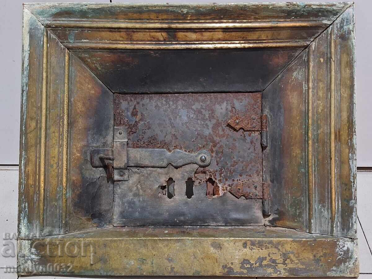 Стара вратичка от зидана печка камина джамал - 7