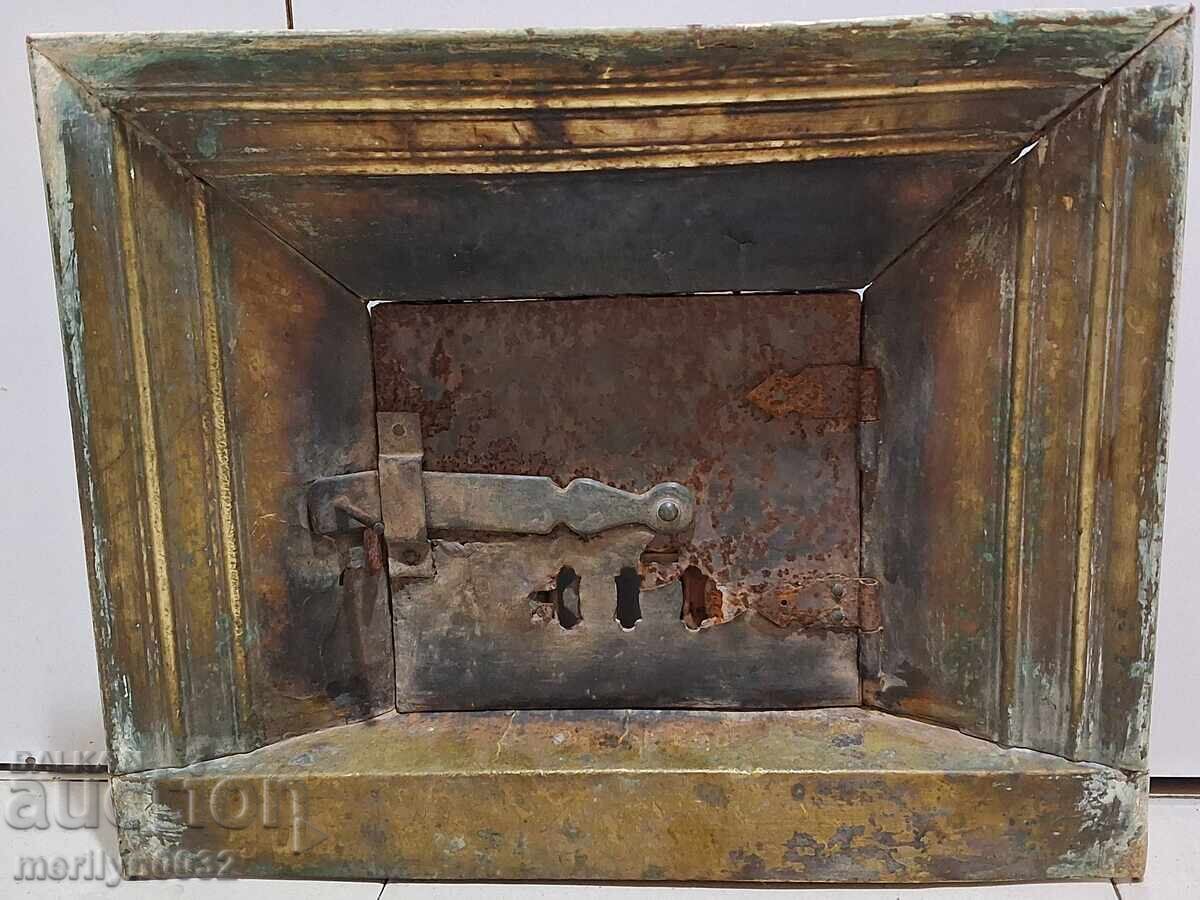 Стара вратичка от зидана печка камина джамал