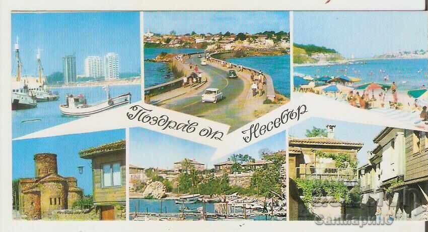 Bulgaria Nessebar Postcard 20* Bulgaria Nessebar Postcard 20*