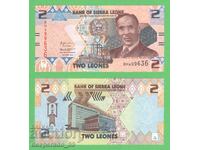 (¯`'•.¸ ΣΙΕΡΑ ΛΕΟΝΕ 2 λεόνι 2022 UNC ¸.•'´¯)