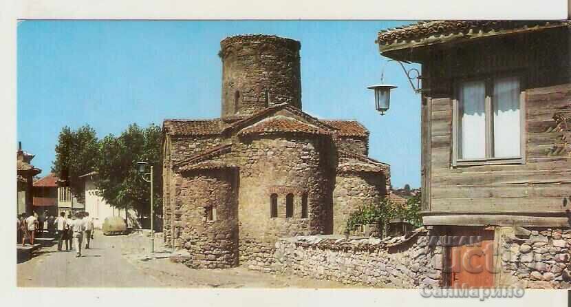 Carte poștală Bulgaria Nessebar Biserica Sf. Ioan Botezătorul 3*