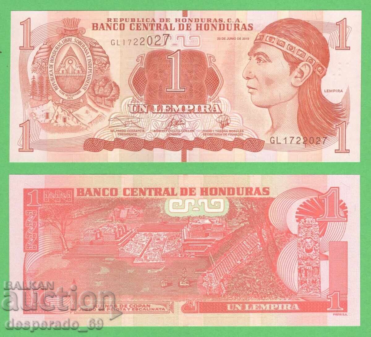 HONDURAS 1 Lempira 2019 UNC HONDURAS 1 Lempira 2019 UNC
