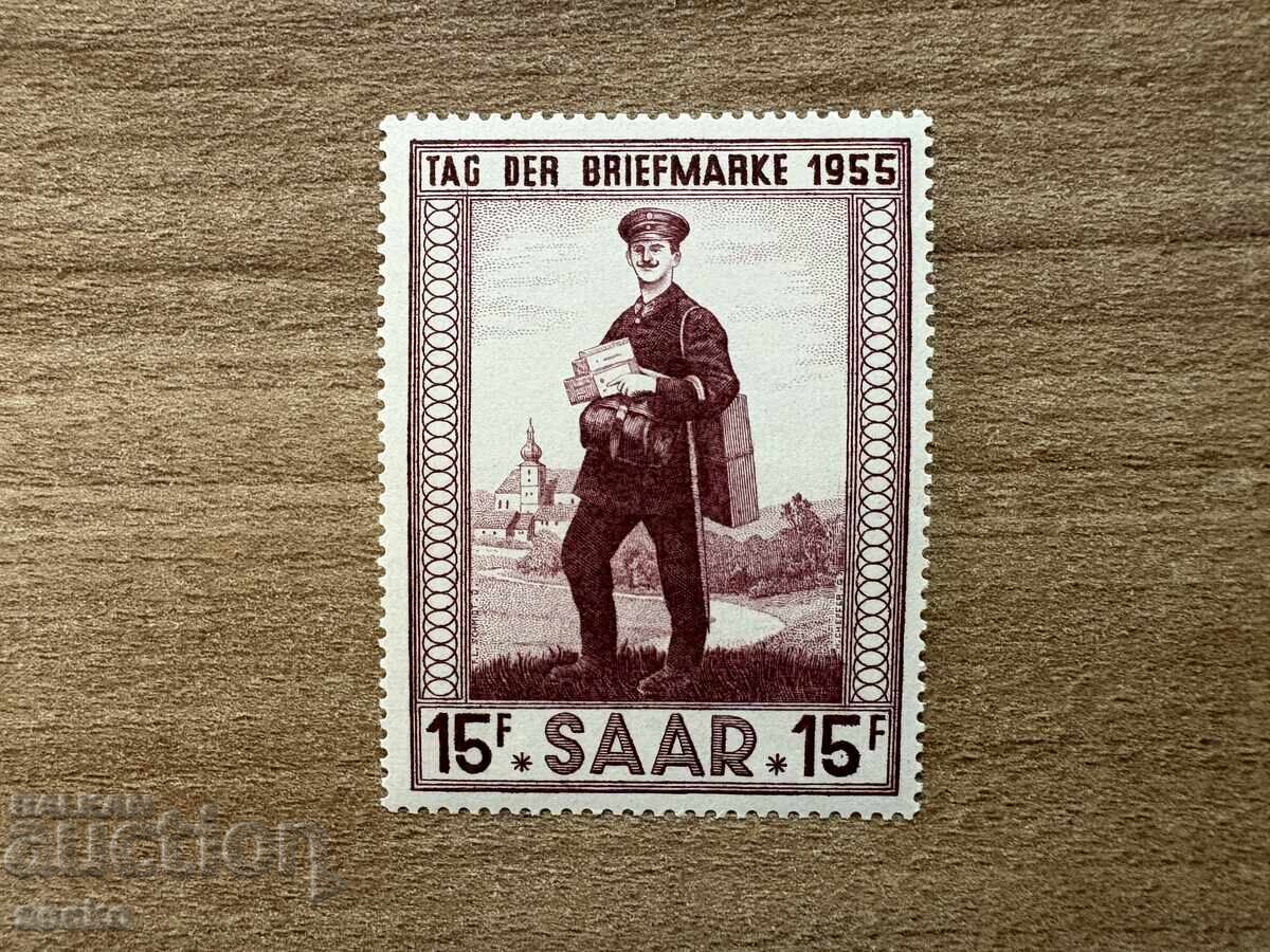Γερμανία/Σάαρ - Ημέρα της γραμματόσημου (1955) MNH Γερμανία/Σάαρ - Ημέρα της γραμματόσημου (1955) MNH