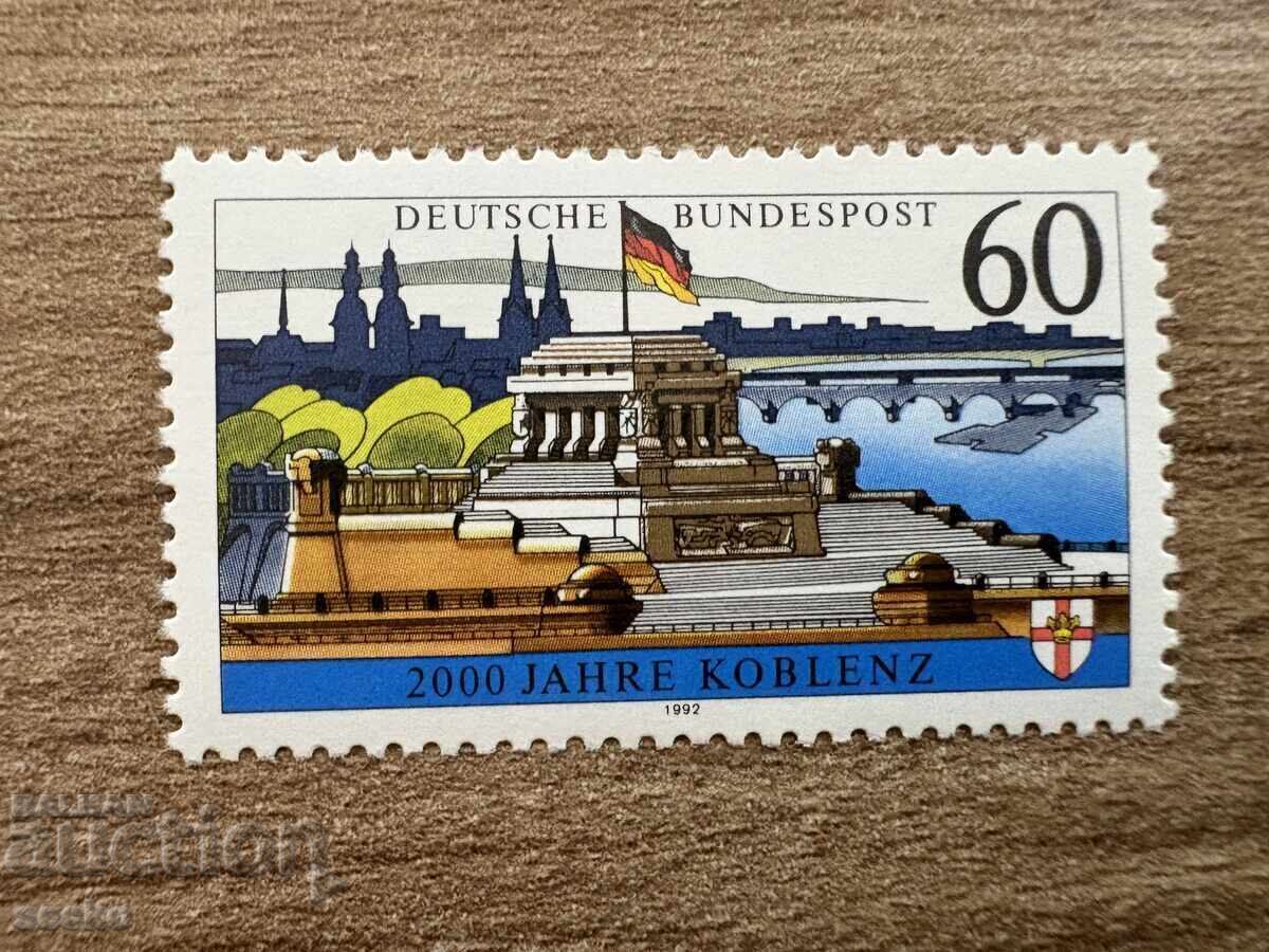 Germany - 2000 city of Koblenz (1992) MNH