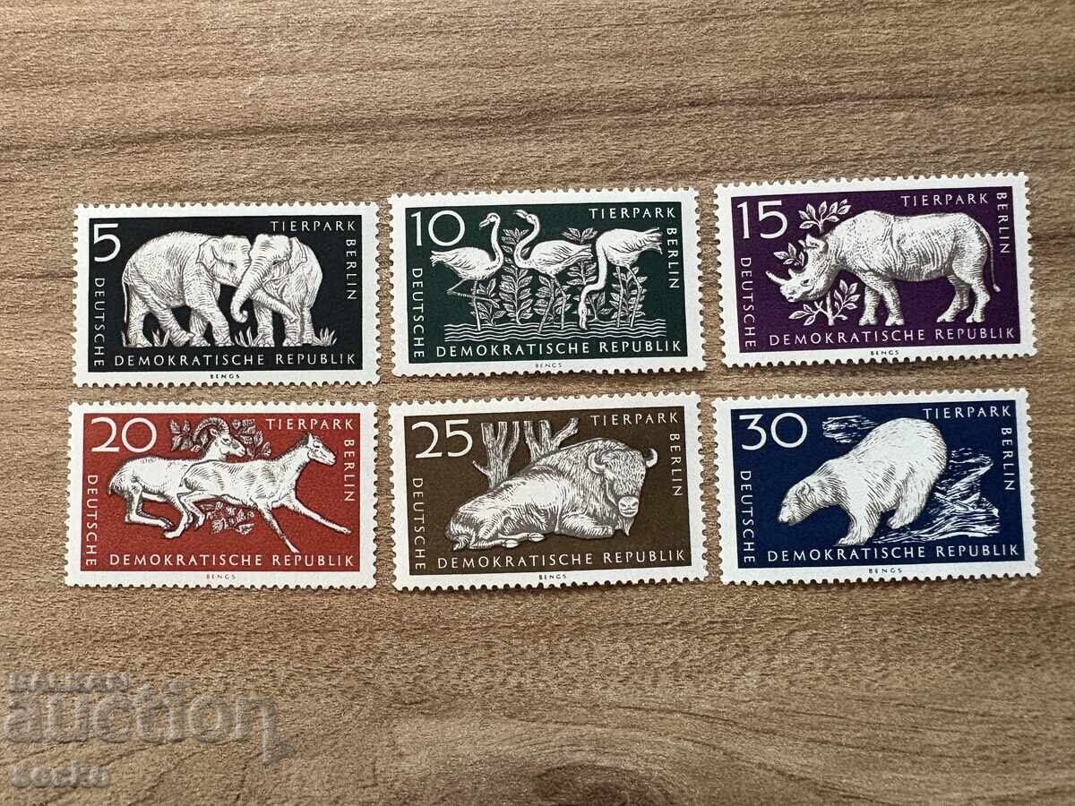 GDR - East Berlin Zoo (1956) MNH
