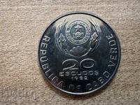 Πράσινο Ακρωτήρι - 20 εσκούδο (1982)