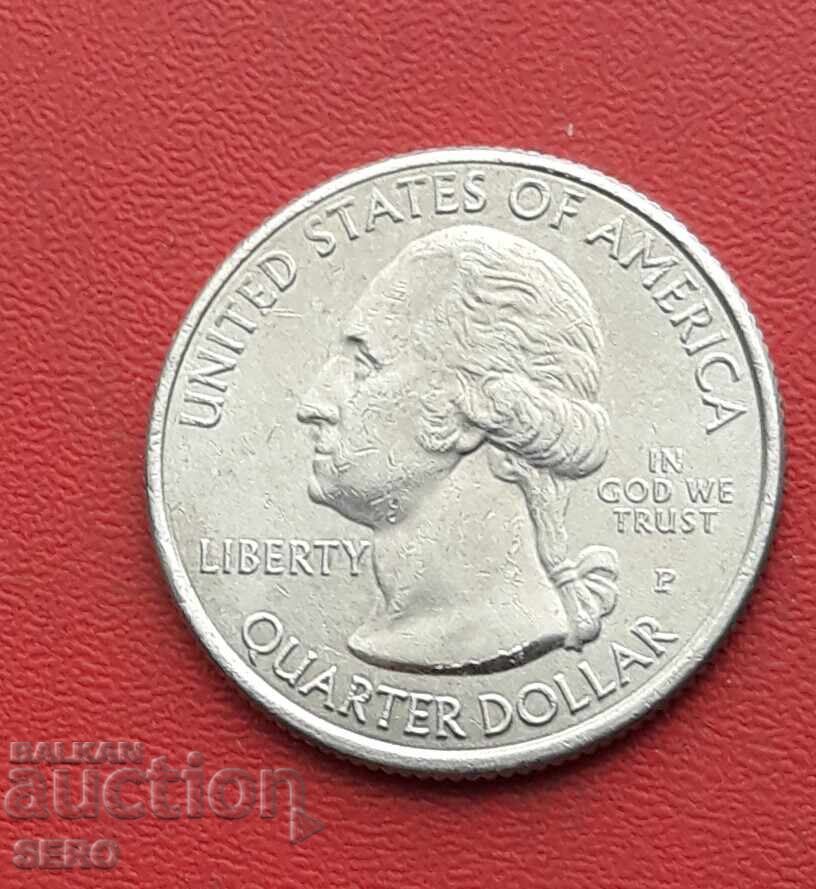 USA - 1/4 Dollar 2016 P - Philadelphia - State of West Virginia with price 0.81 BGN | € 0.41 USA - 1/4 Dollar 2016 P - Philadelphia - State of West Virginia with price 0.81 BGN | € 0.41
