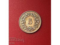 Switzerland-5 Rapen 1955