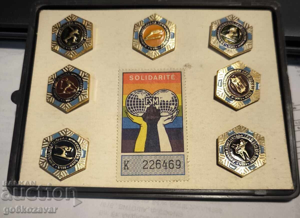 Colecția VIII Concurs Sportiv de Iarnă al Sindicatelor din URSS cu preț € 9.80 | 19.17 BGN Colecția VIII Concurs Sportiv de Iarnă al Sindicatelor din URSS cu preț € 9.80 | 19.17 BGN