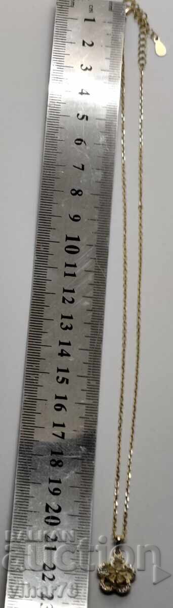 Ασημένιο μενταγιόν με επιχρύσωση - 5