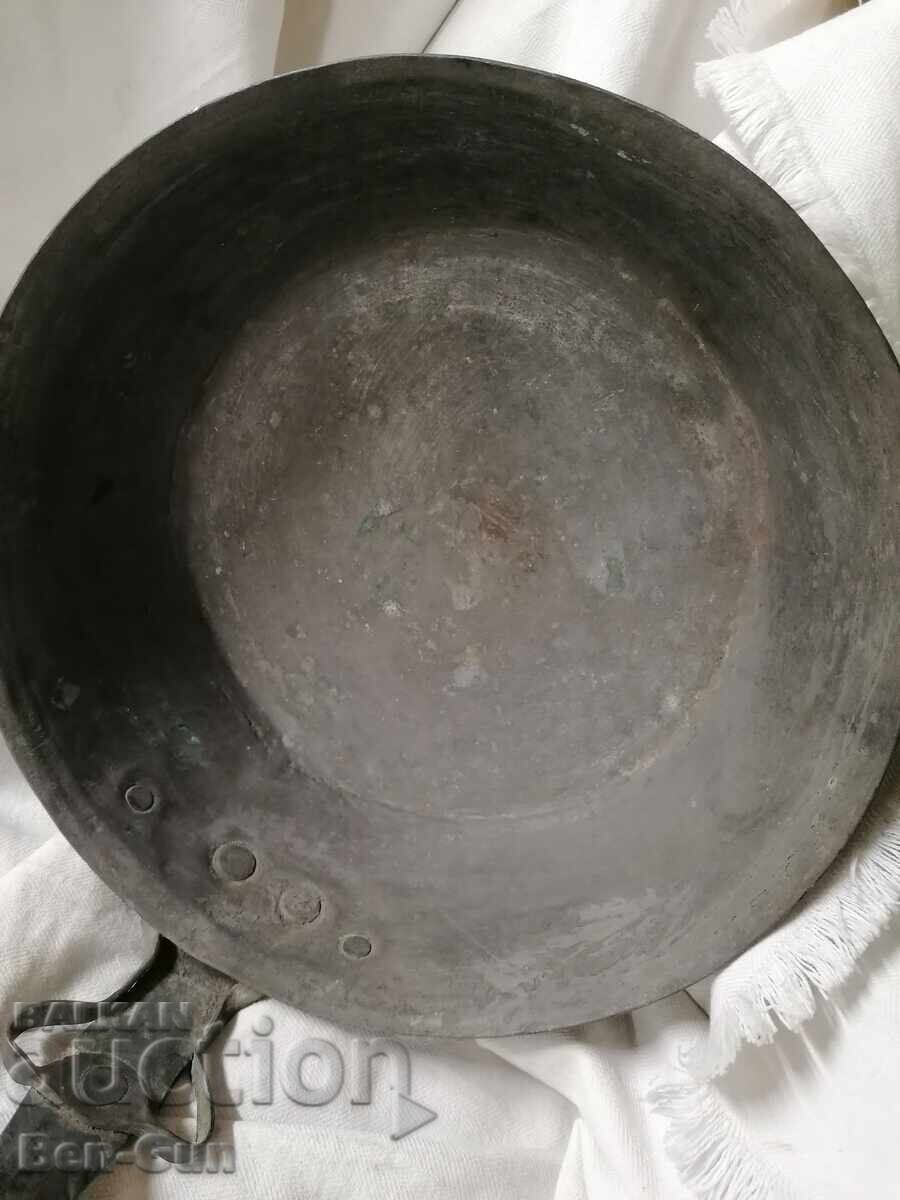 Antique copper pan - 5 Antique copper pan - 5