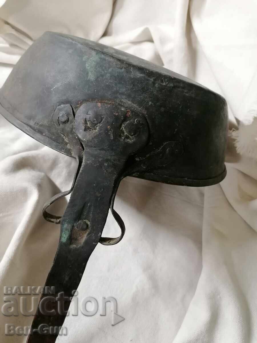 Antique copper pan - 6 Antique copper pan - 6