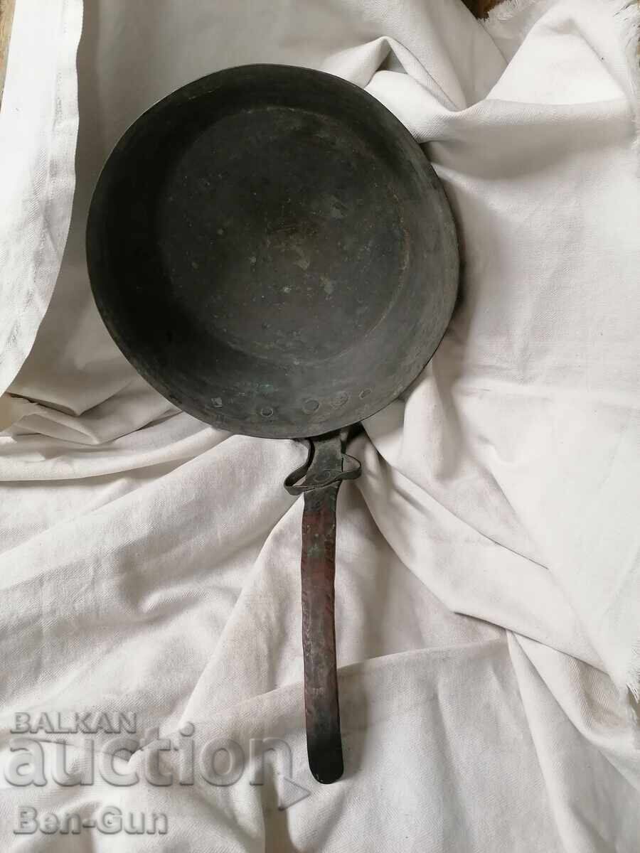 Antique copper pan - 7 Antique copper pan - 7