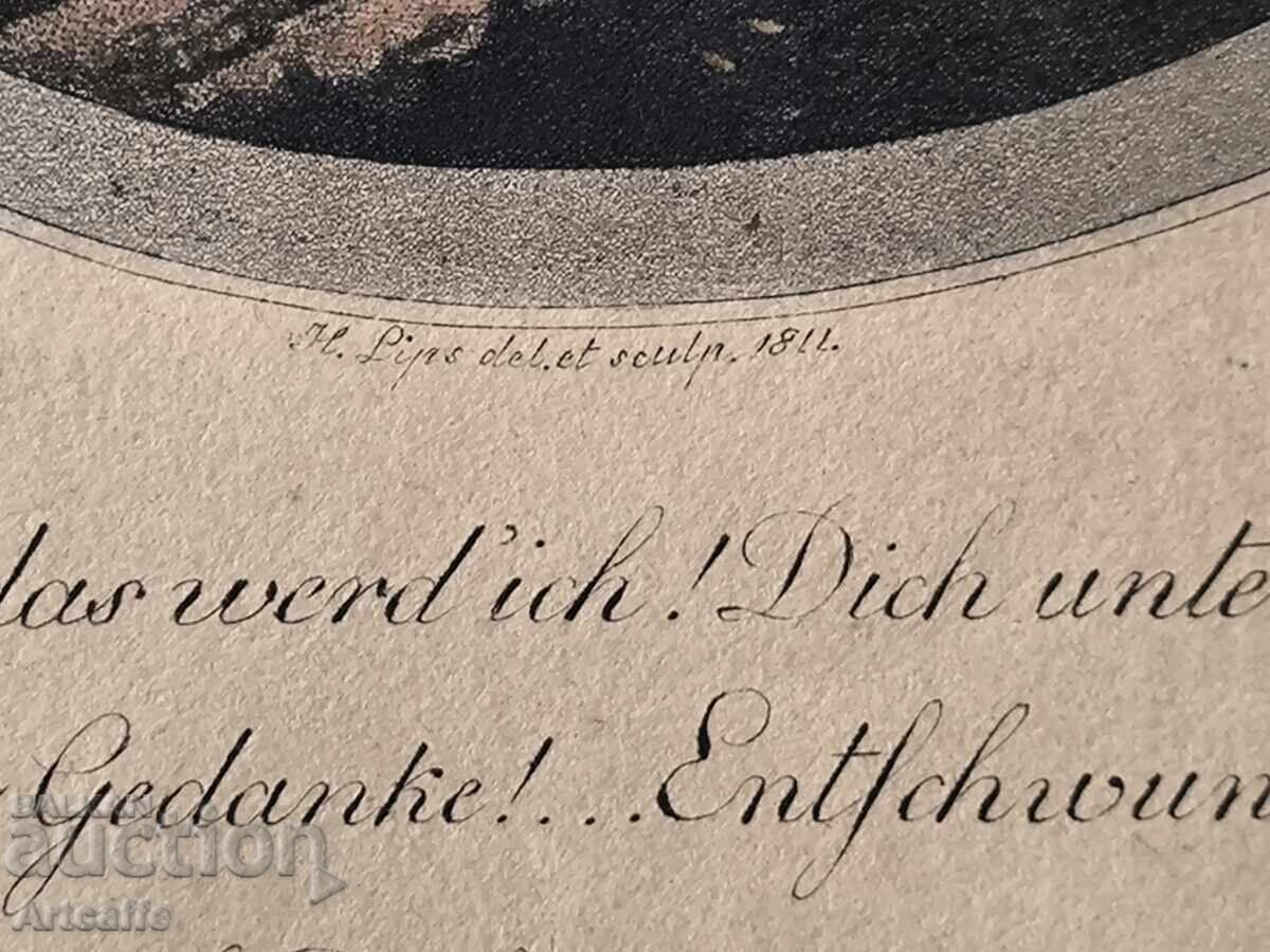 Gravură de Johann Heinrich Lips - 7 Gravură de Johann Heinrich Lips - 7