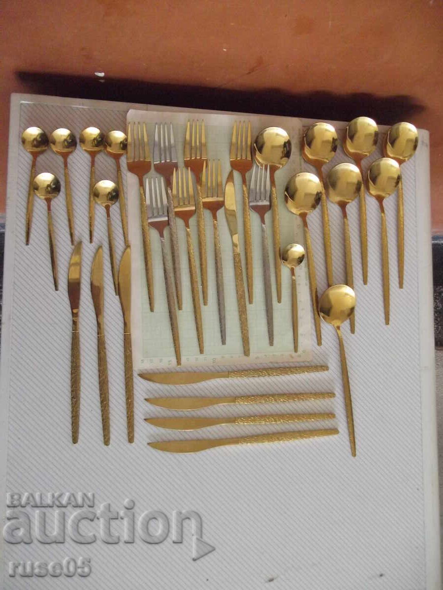 Лот от 31 бр. прибора за хранене