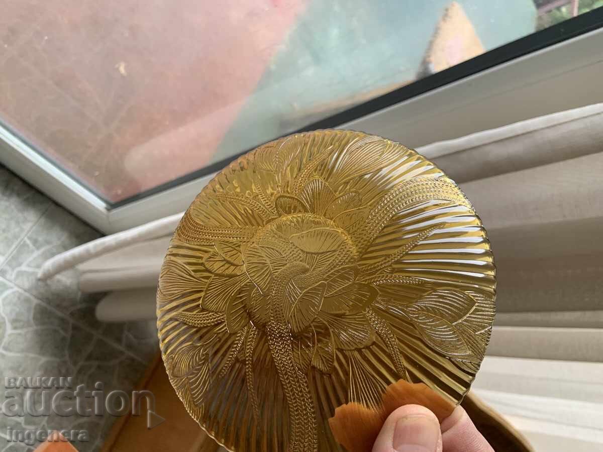 Licitație FARFURIE STICLĂ ORNAMENTE RELIEF COLECȚIE COLORATĂ