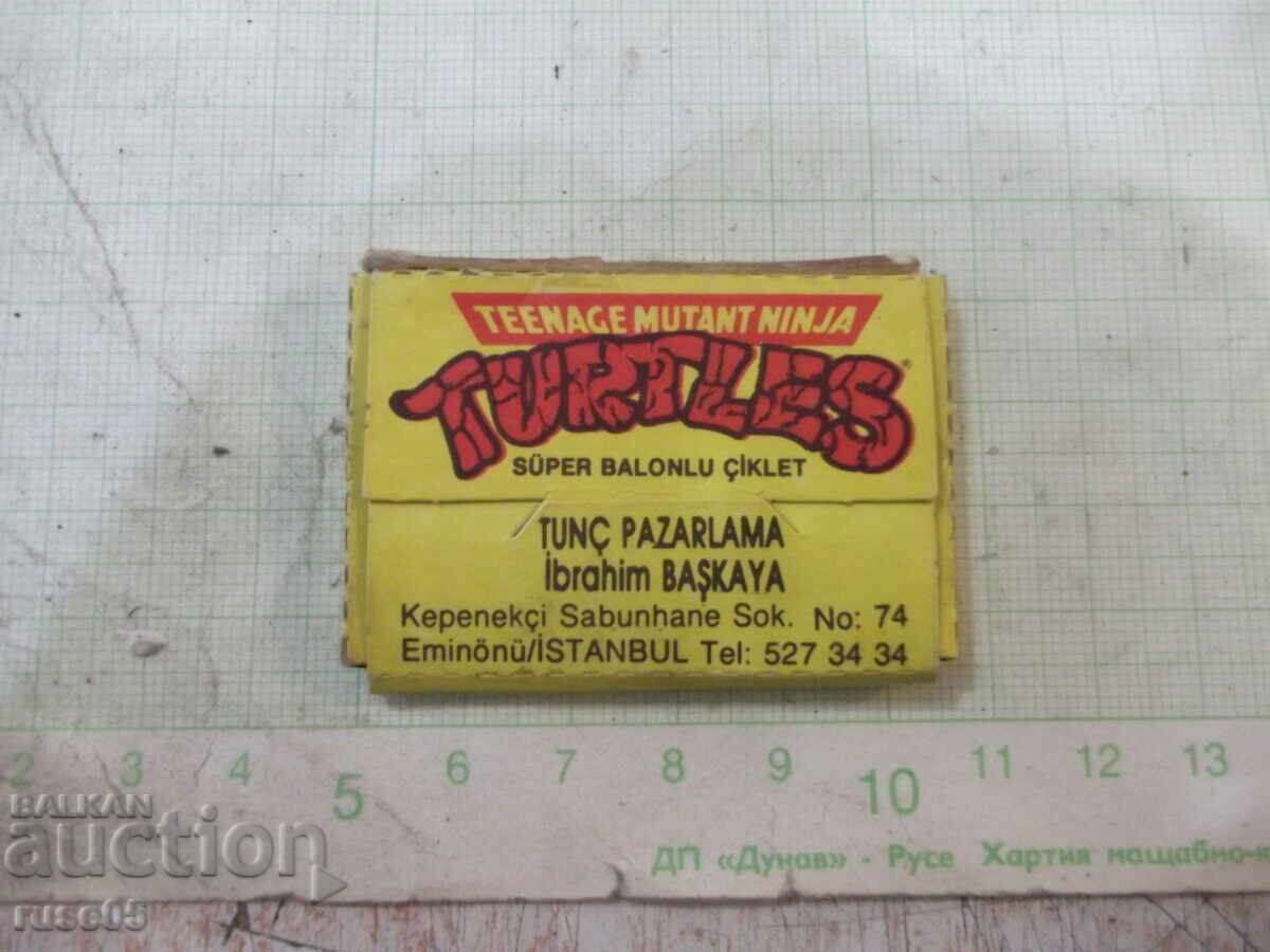 Кибрит "TURTLES" с цена 2.00 лв. | € 1.02