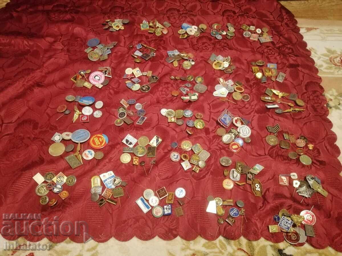 300 бр Значки СОЦ Бг 300 бр Значки СОЦ Бг