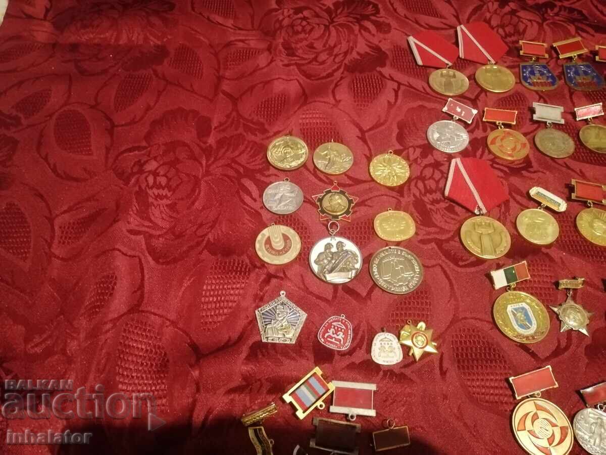 70 τμχ Σοβιετικά Βουλγαρικά Μετάλλια και Σήματα - 5 70 τμχ Σοβιετικά Βουλγαρικά Μετάλλια και Σήματα - 5