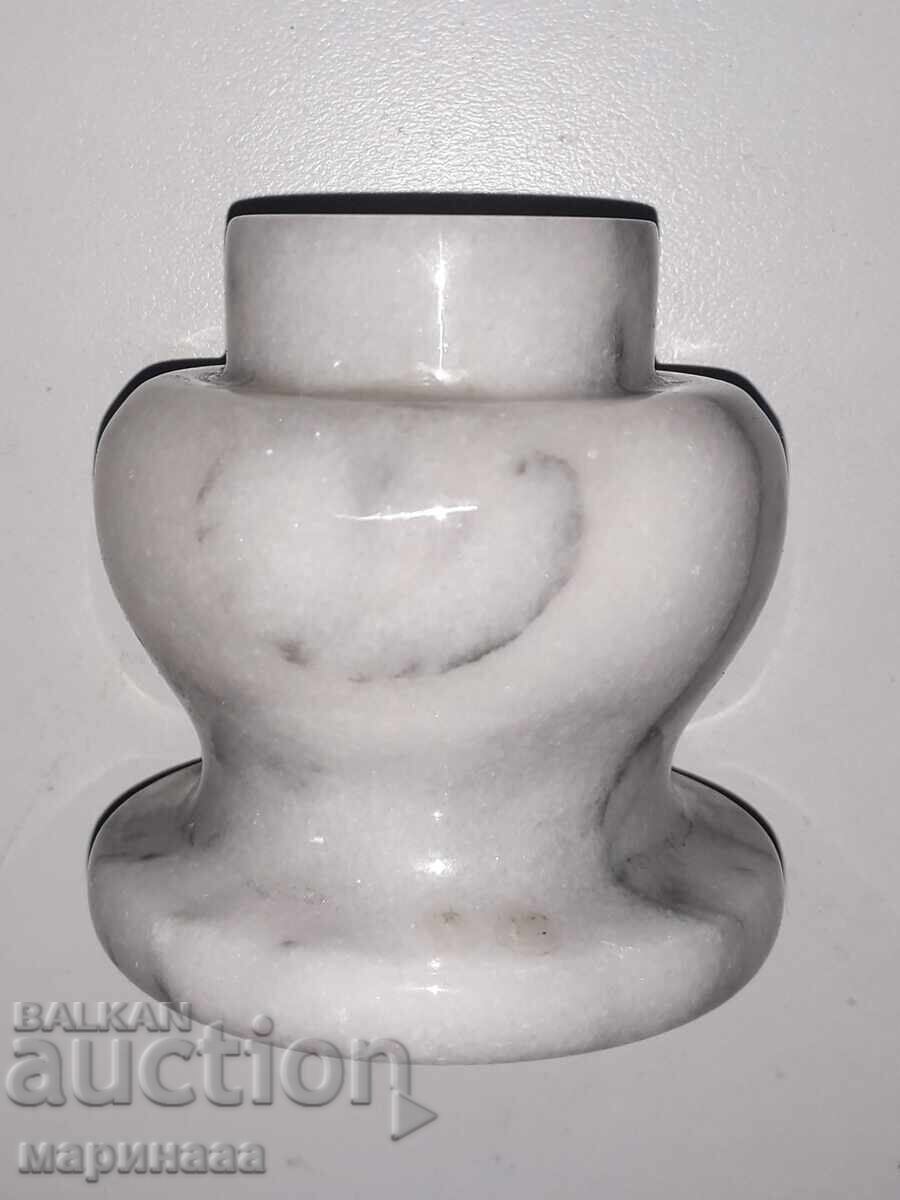 MASSIVE CANDLEHOLDER. MARBLE with price 5.00 BGN | € 2.56