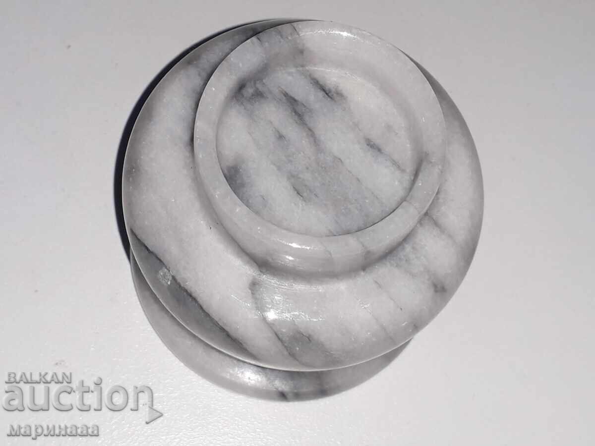 Delivery of MASSIVE CANDLEHOLDER. MARBLE