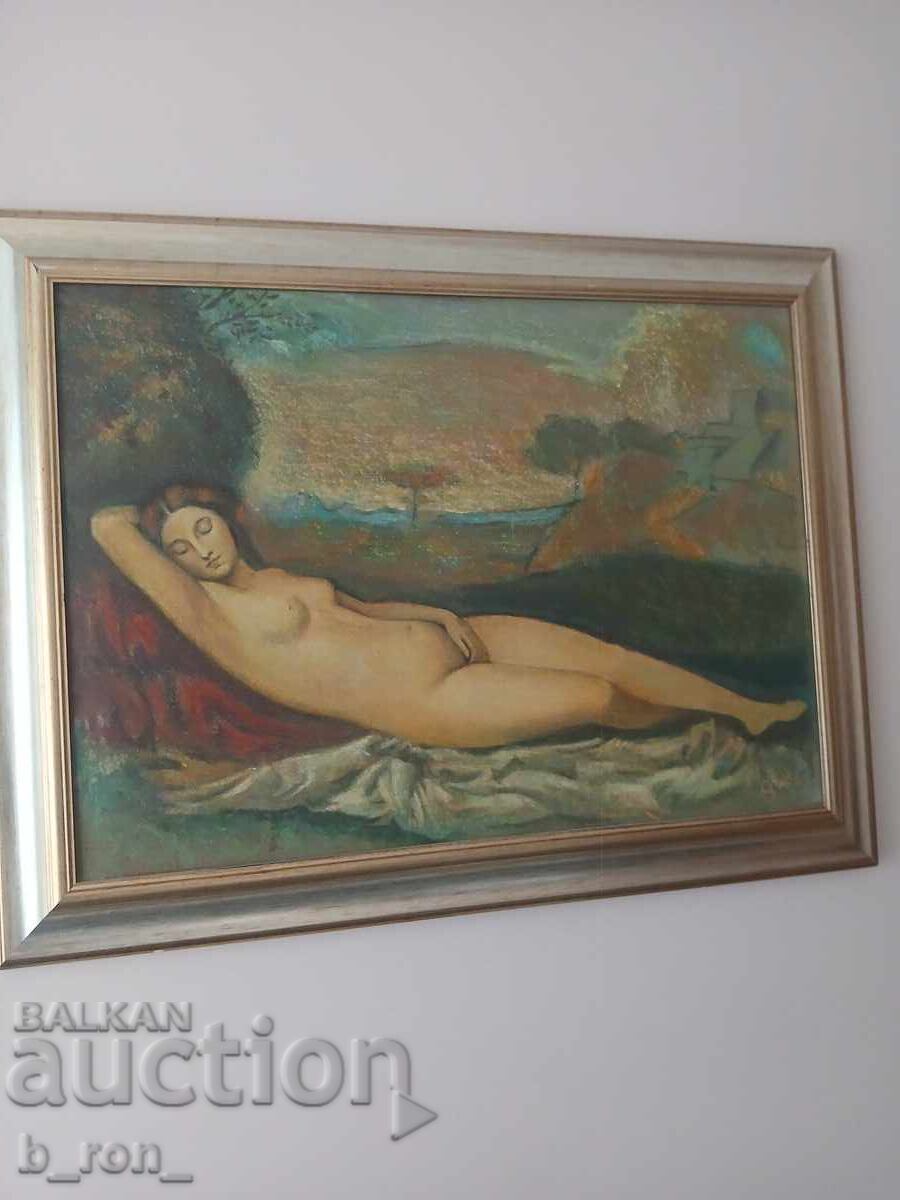 Painting "Sleeping Venus" by Giorgione