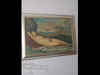 Tablou "Venus adormită" de Giorgione