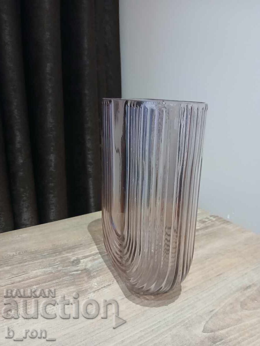 Glass vase with price € 5.11 | 9.99 BGN Glass vase with price € 5.11 | 9.99 BGN