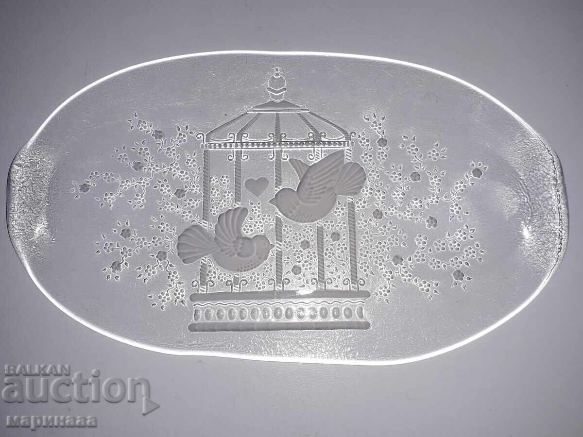 TABLE. TRAY. TEMPERED GLASS