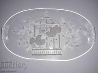 TABLE. TRAY. TEMPERED GLASS