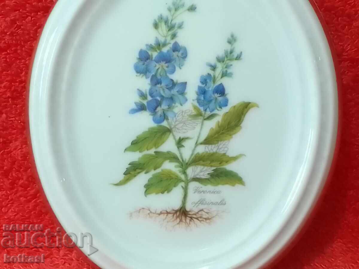 Delivery of Painting of flowers on porcelain VOLKSTEDT Thuringia, handmade