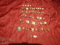 56 τμχ ΣΟΣ σμάλτου κονκάρδες διάφορες