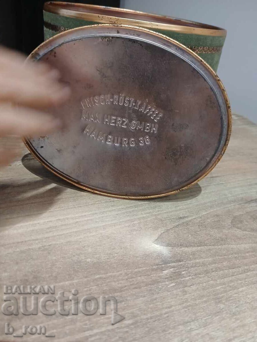 Auction  German antique tea box