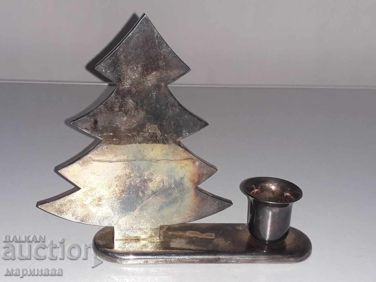 DECORAȚIE VECHE. BRONZ ARGINTAT. CRĂCIUN cu preț € 3.00 | 5.87 BGN