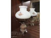 Beautiful nightstand, table lamp