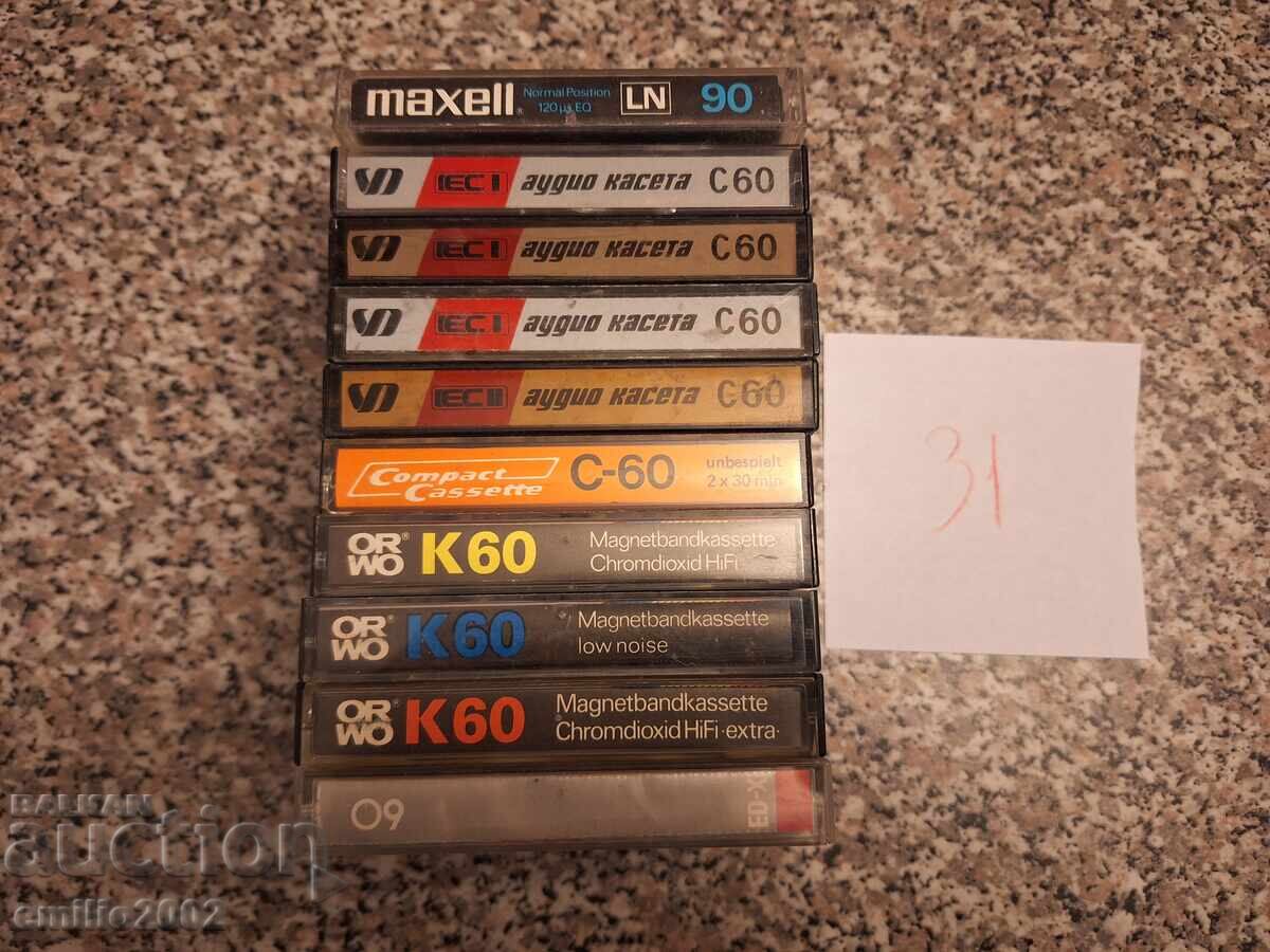Κασέτες ήχου 10 τμχ 31