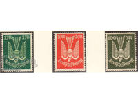 1922-23. Γερμανία. Αεροπορική αλληλογραφία.