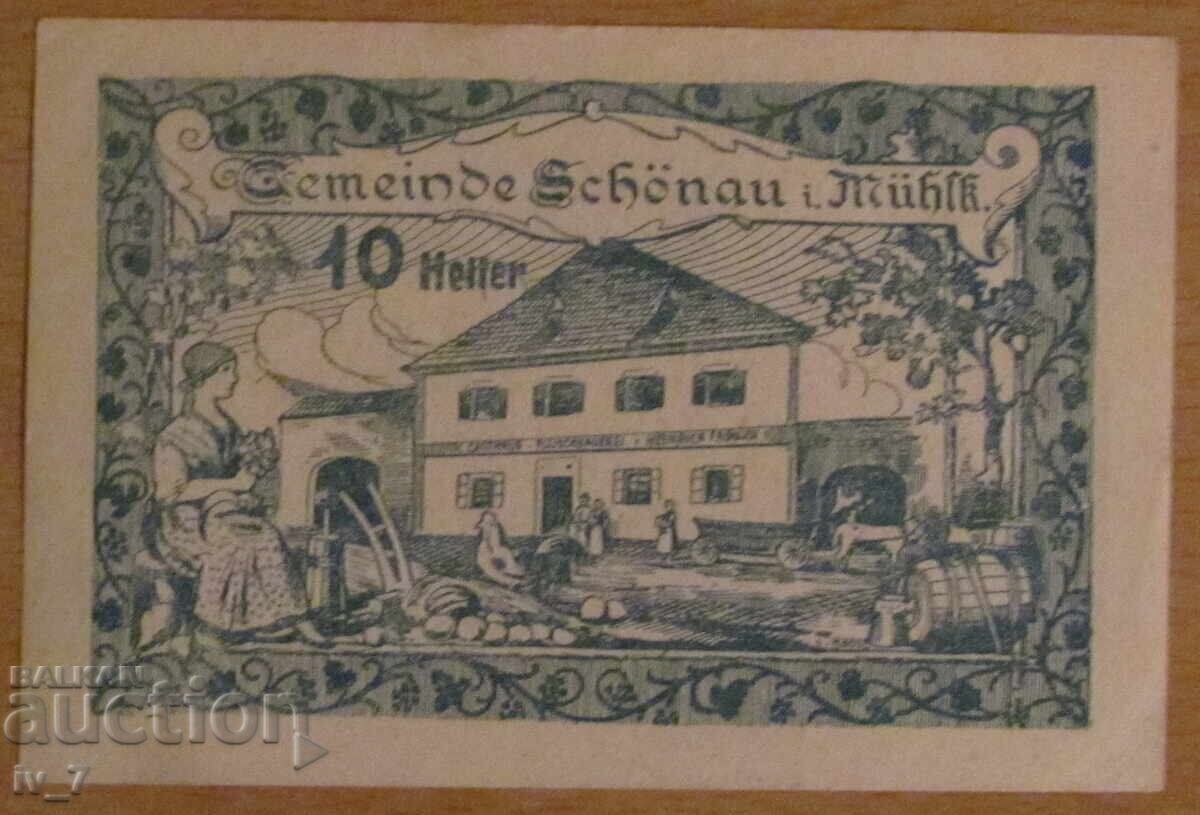 10 ΧΕΛΕΡΑ 1920 god., ΑΥΣΤΡΙΑ - UNC