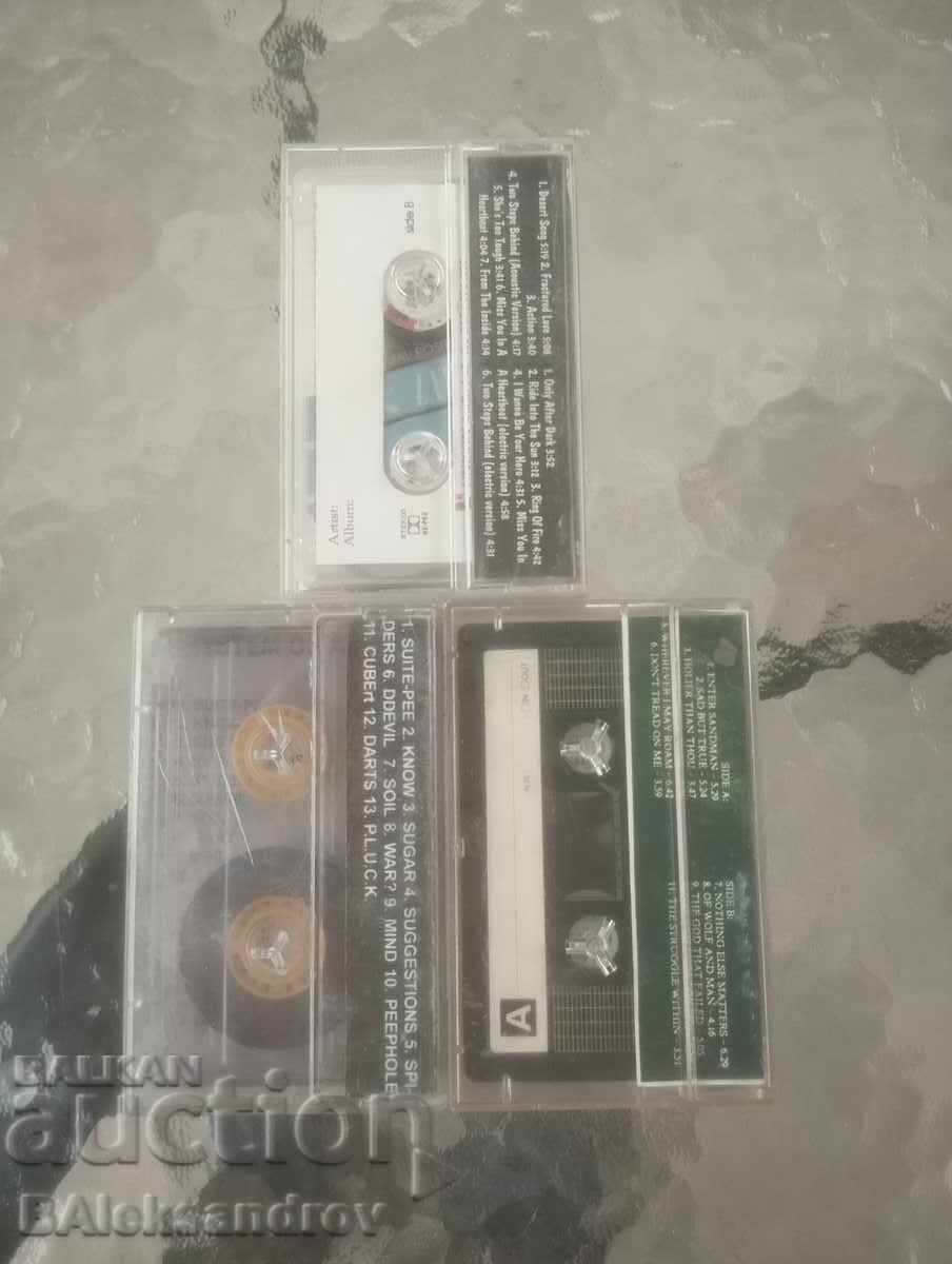 Πολλές κασέτες ήχου με τιμή 12.00 BGN | € 6.14