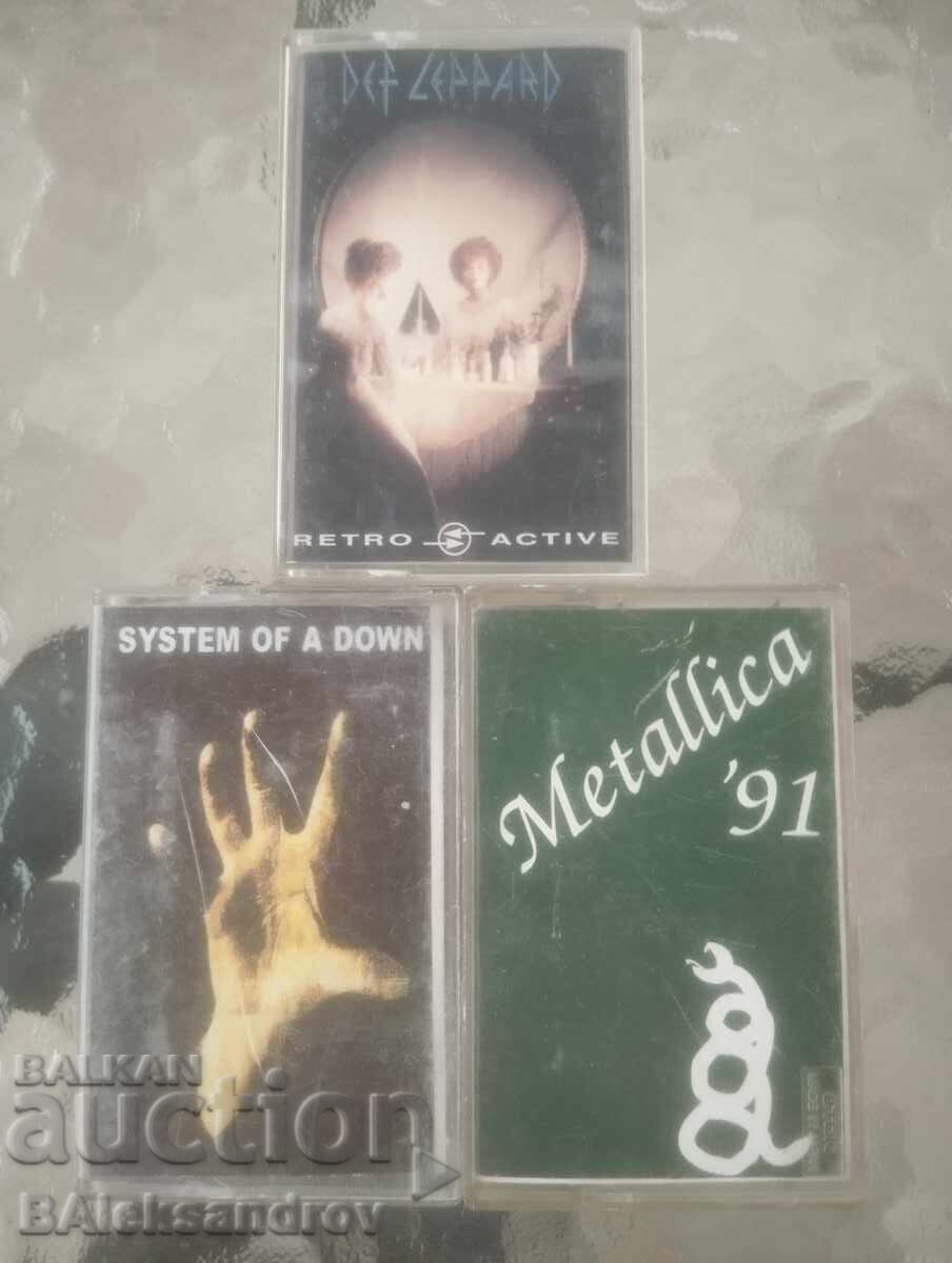 Πολλές κασέτες ήχου