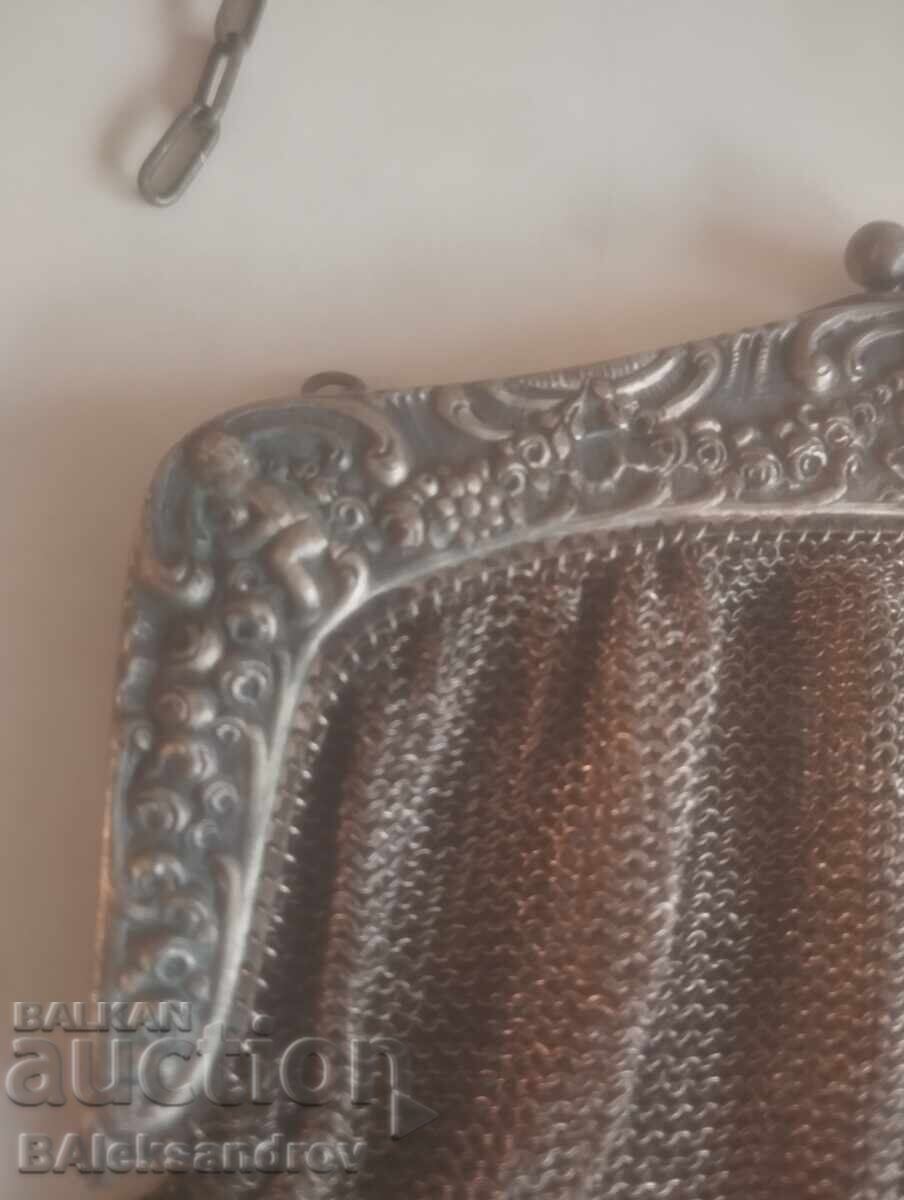 Revival-era lady's handbag with price 130.00 BGN | € 66.47