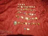 56 τμχ ΣΟΣ σμάλτου κονκάρδες διάφορες