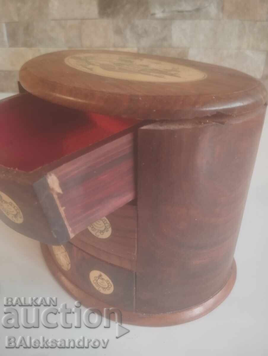 Old box mahogany and bone - 6 Old box mahogany and bone - 6